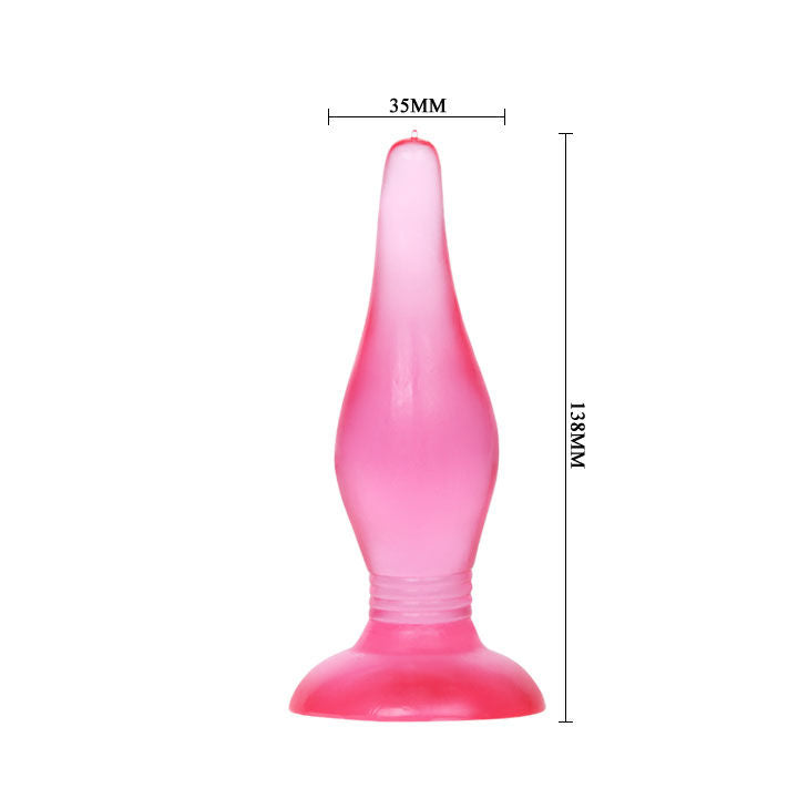 Lilac Soft Touch Anal Plug 14.2cm