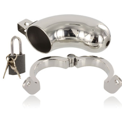 Brig Metal Chastity Ring for Intimate Restraint