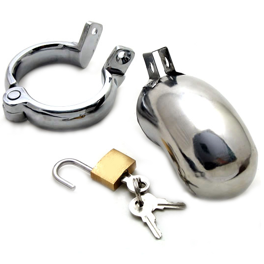 Brig Metal Chastity Ring for Intimate Restraint