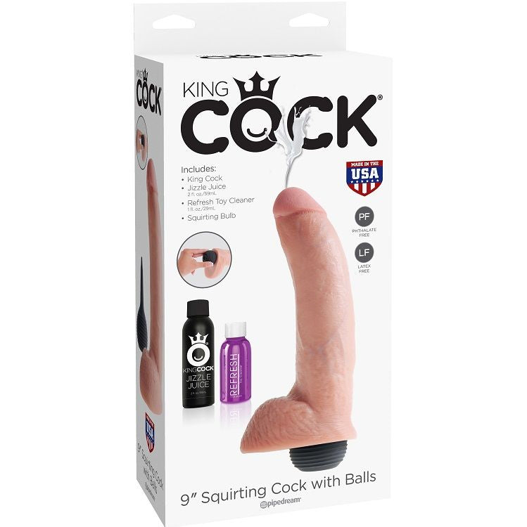 Realistic Ejaculating Penis - 22.86cm