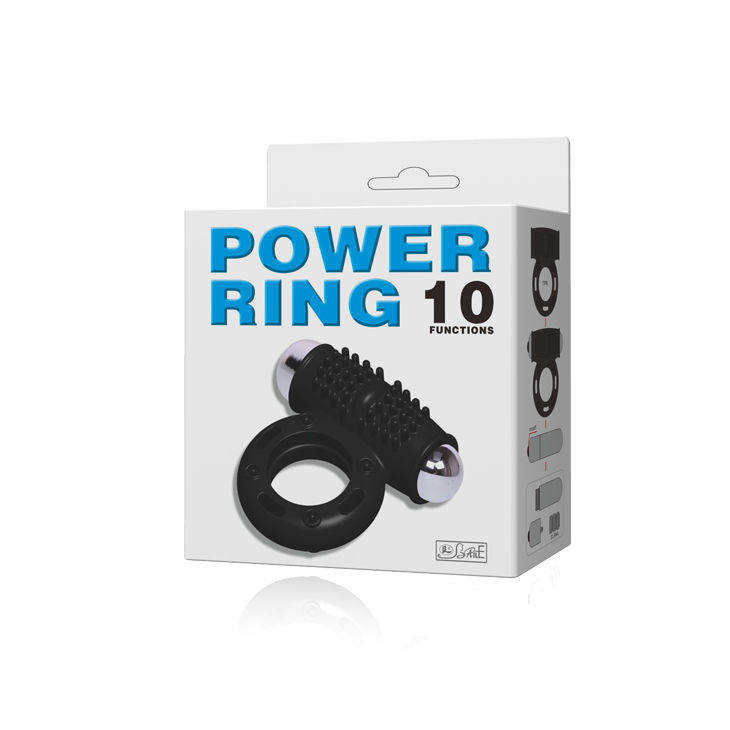 Anillo Vibrador de Placer con 10V Power Ring