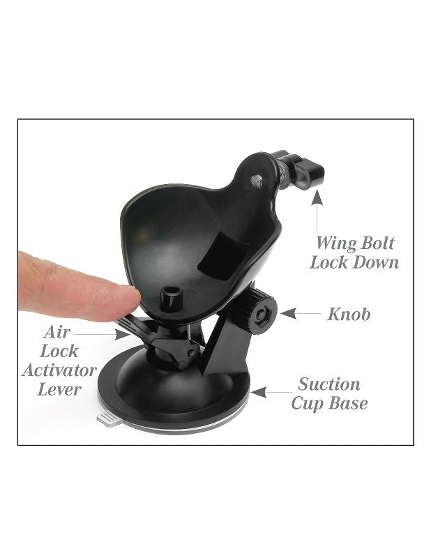 PDX Mega Bator USB Male Masturbator Black