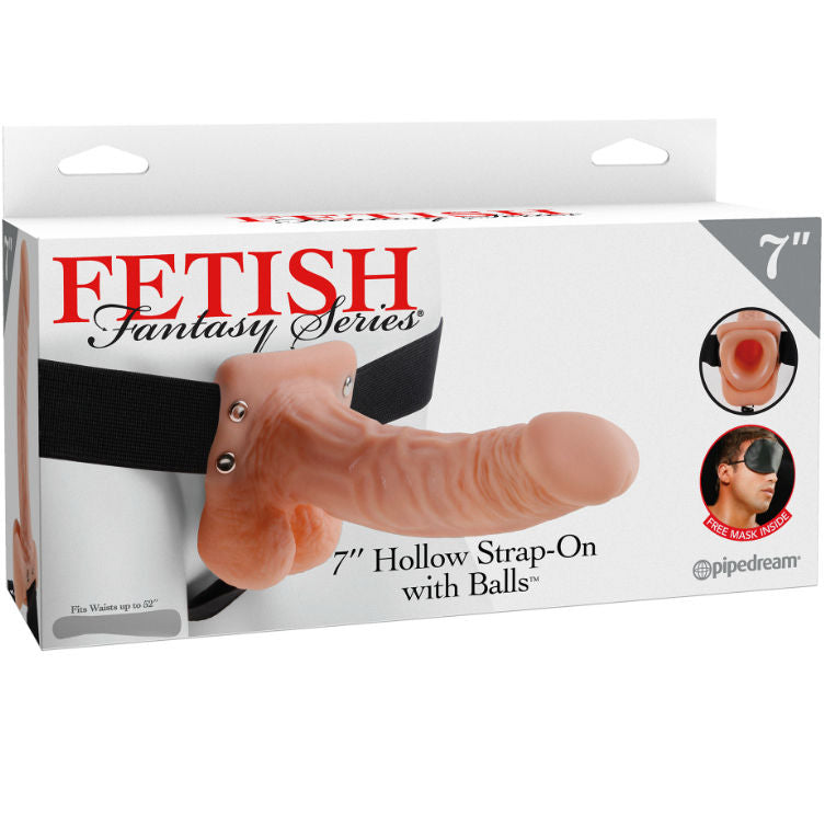 Series 7 Hollow Strap-On With Balls 17.8cm