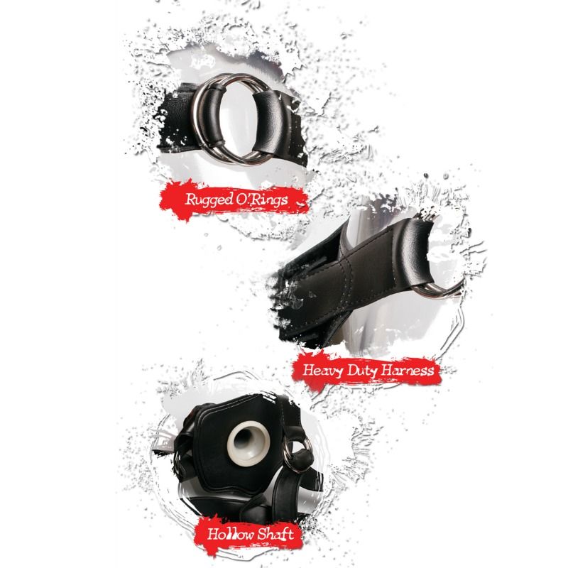 Extreme Hollow Strap On Dildo