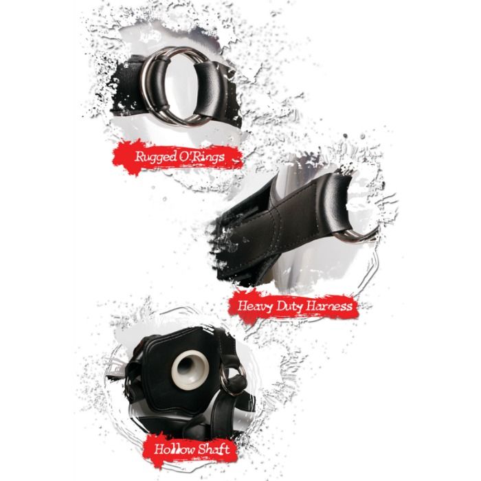 Hollow 30.5 Cm Strap On Dildo