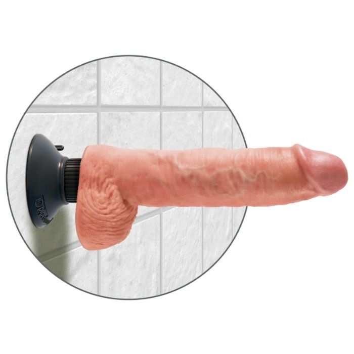 Dildo Vibratorio Realístico de 25 cm con Testículos