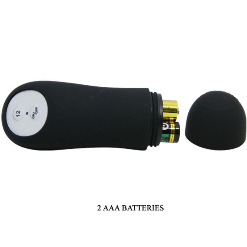 Silicone Anal Plug with 12 Vibration Modes