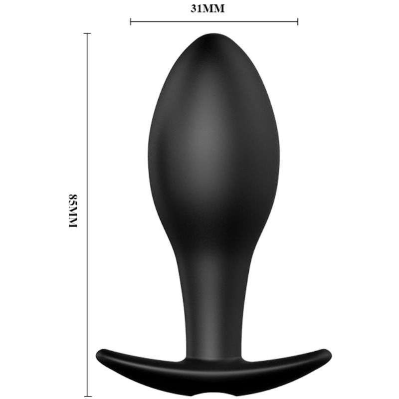 Plug Anal de Silicona con 12 Vibraciones