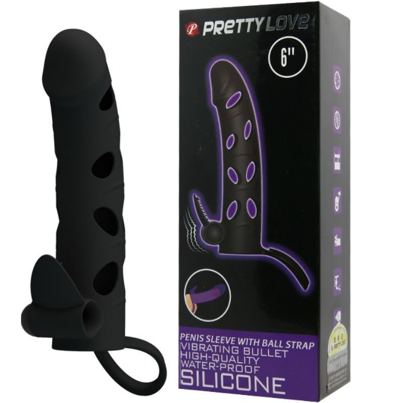 Vibrating Silicone Cover 15.2 cm