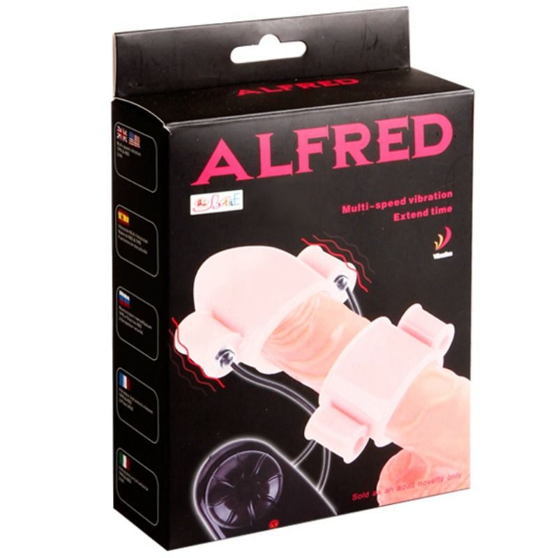 Fundas Vibratorias para el Pene Alfred con Control