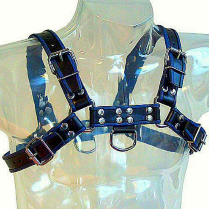 Leather Harness Chest Bulldog