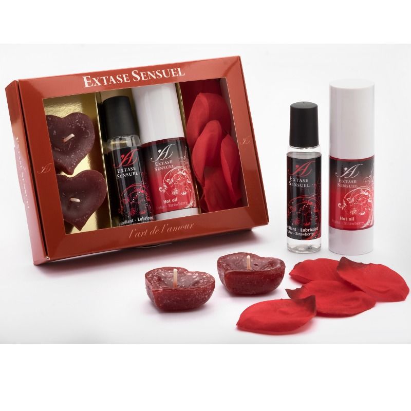 Red Temptation Erotic Essentials Kit