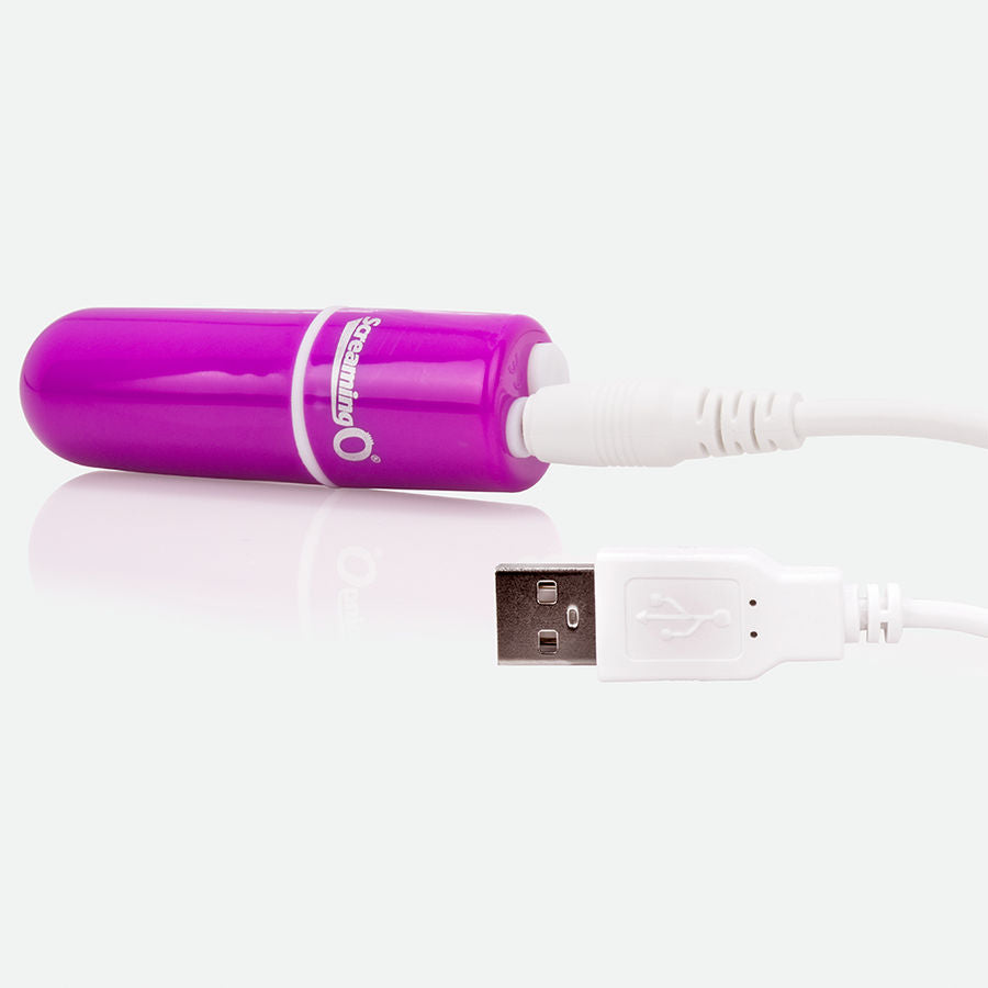 Bala Vibradora Recargable Lila Vooom
