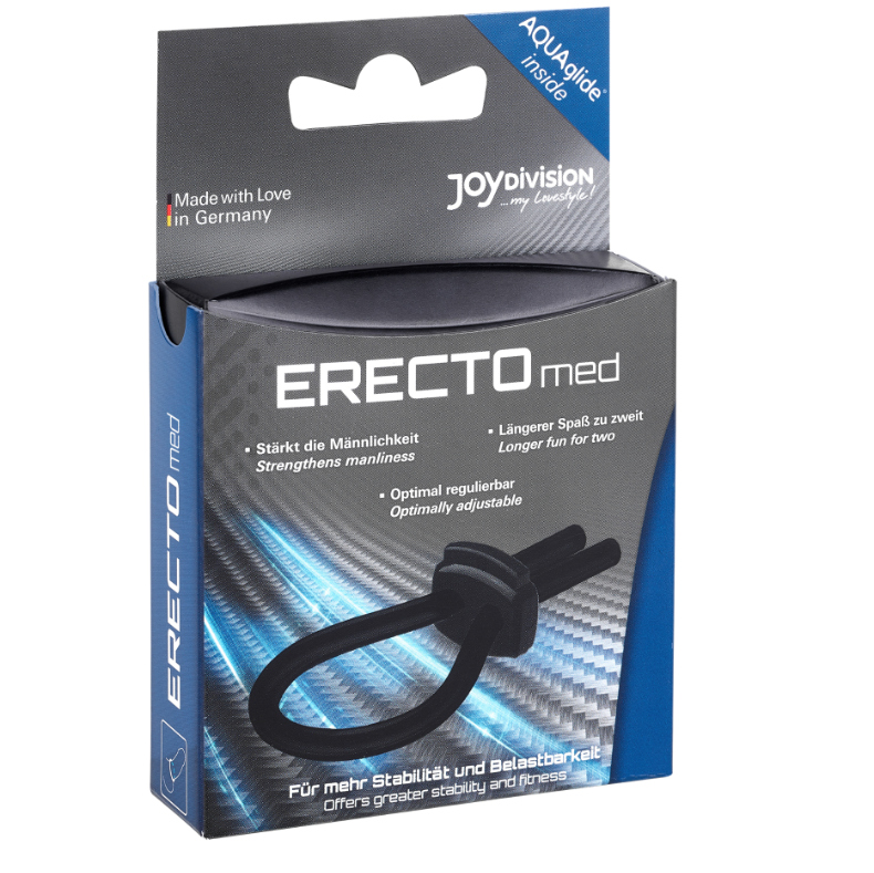 Medium Black Silicone Pleasure Ring