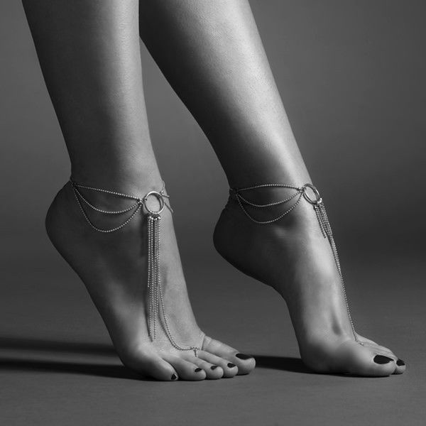 Magnifique Golden Foot Jewelry Chain