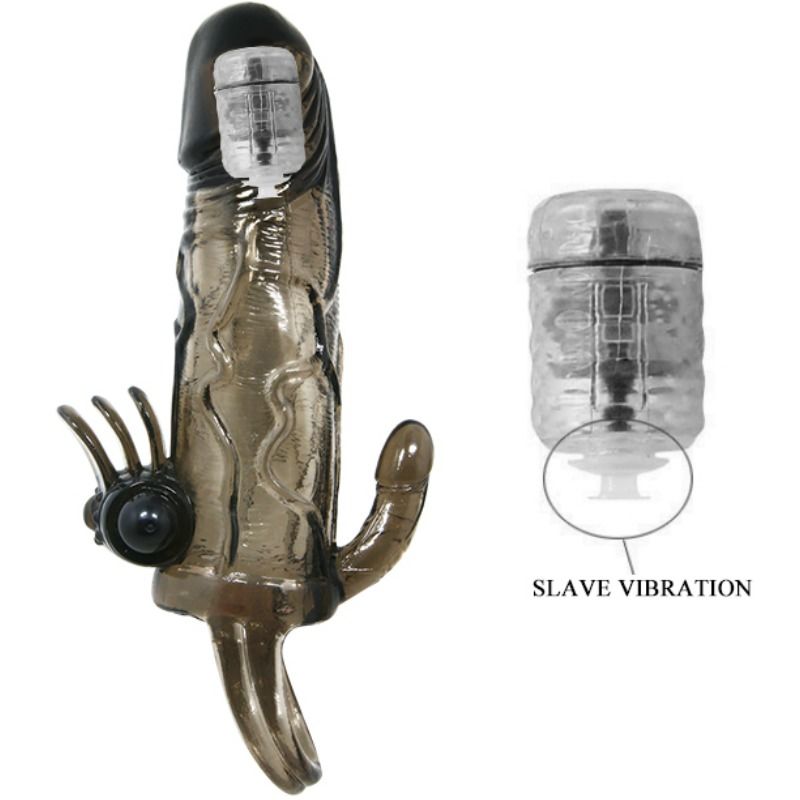 Brave Man Penis Cover with Dual Stimulation