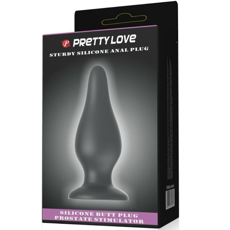 Ergonomic Silicone Butt Plug 15.4cm