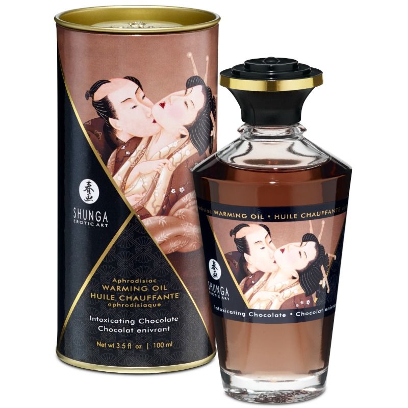 Intense Chocolate Warming Massage Oil 100ml