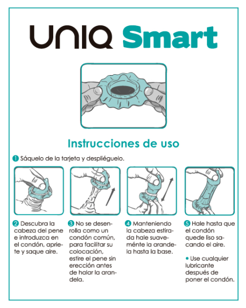 Smart Latex-Free Pre-Erection Condoms (3pk)