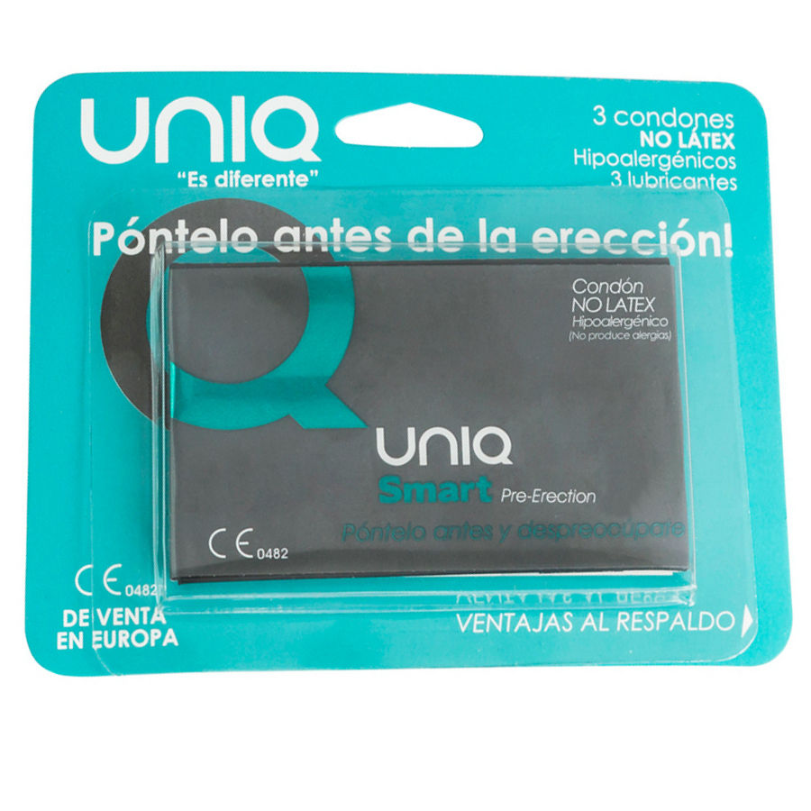 Smart Latex-Free Pre-Erection Condoms (3pk)