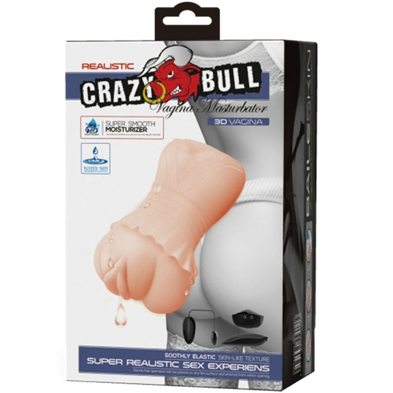 Vibrating Water Skin Vagina Masturbator
