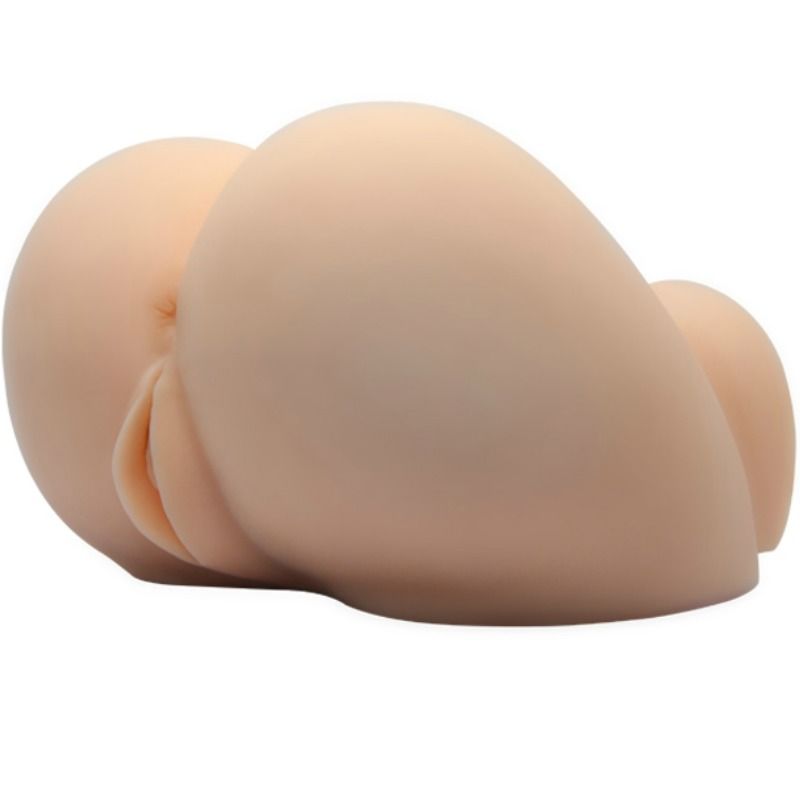 Realistic Dual Entrance Vibrating Masturbator