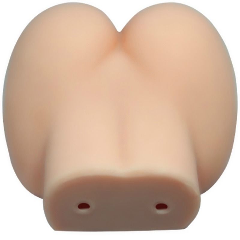 Realistic Dual Entrance Vibrating Masturbator