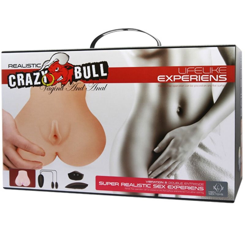 Vibrating Realistic Vagina & Anus - Position 7