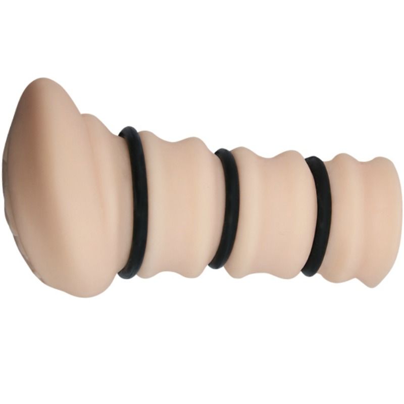Realistic Vagina Masturbator With Rings