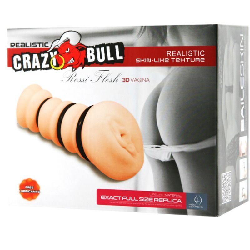 Realistic Vagina Masturbator With Rings
