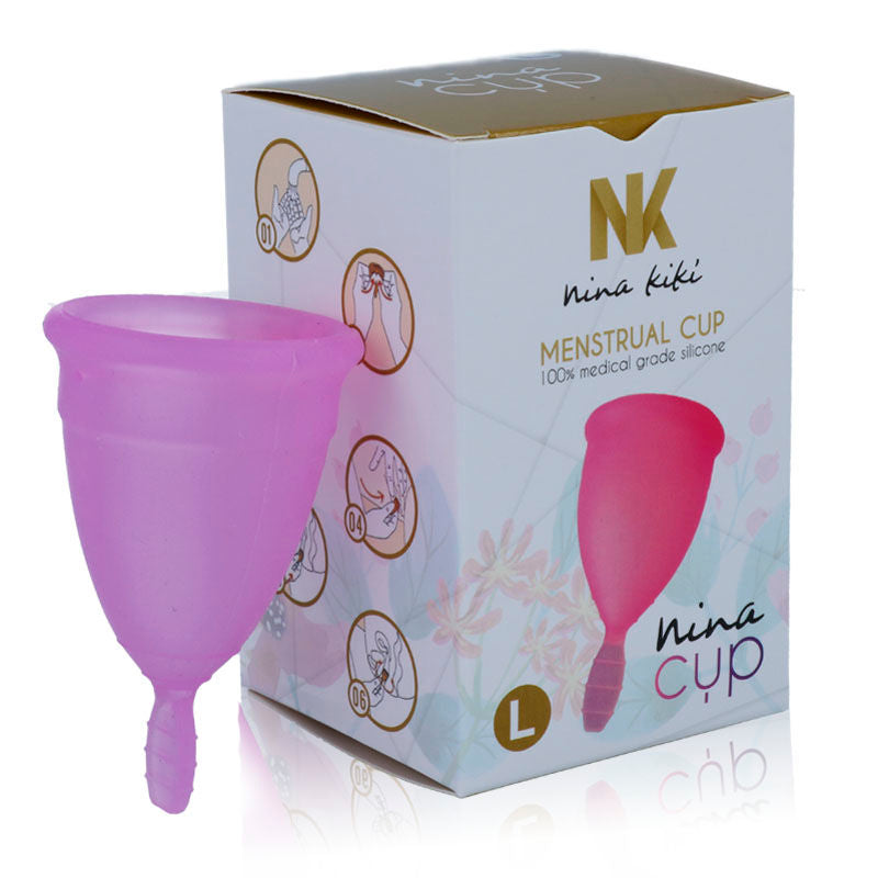 Copa Menstrual Grande Morada - Talla L