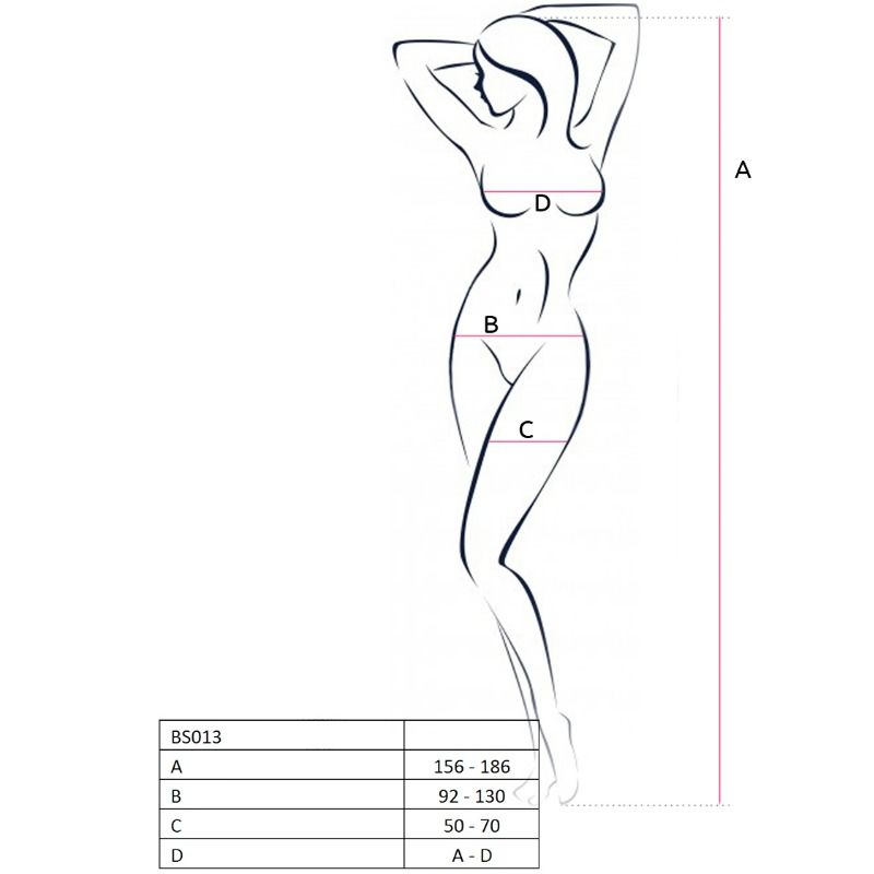 White Full-Body Mesh Bodystocking BS013
