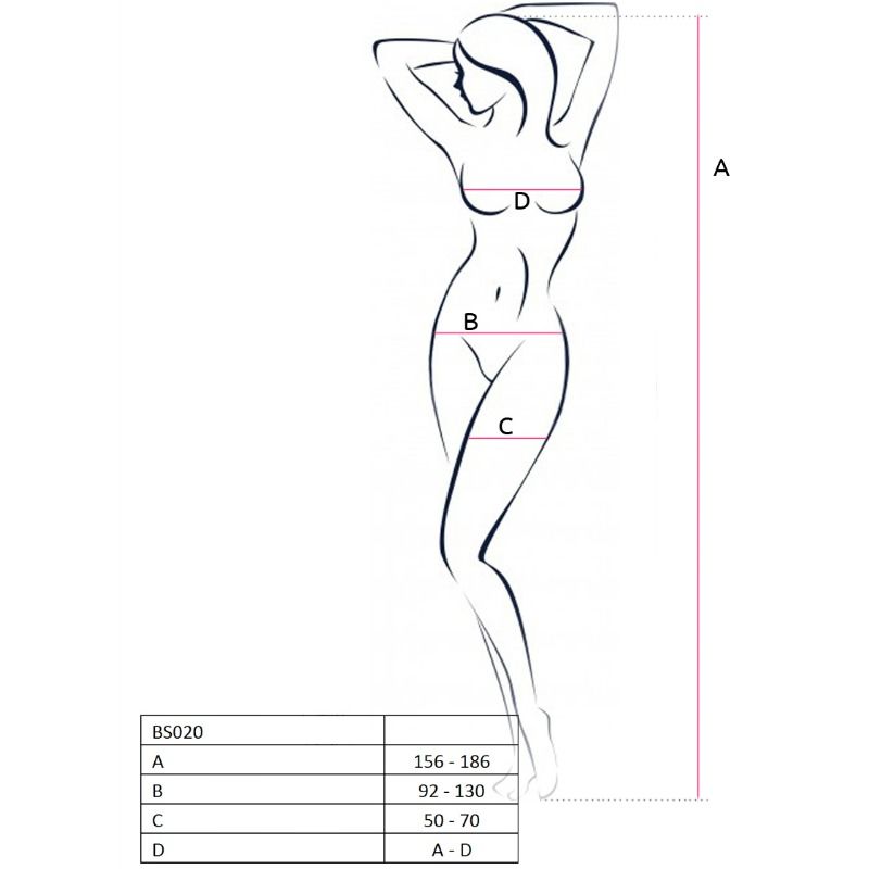 Black Bodystocking - One Size