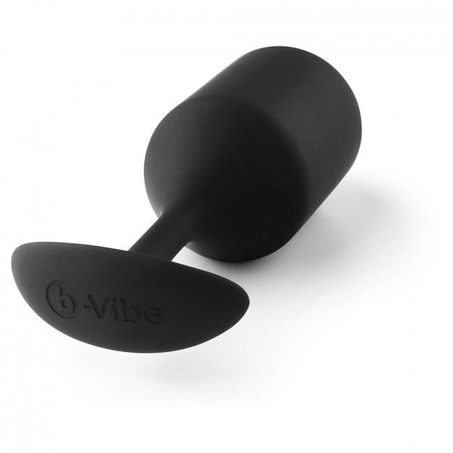 Snug Black Anal Plug - Size 4