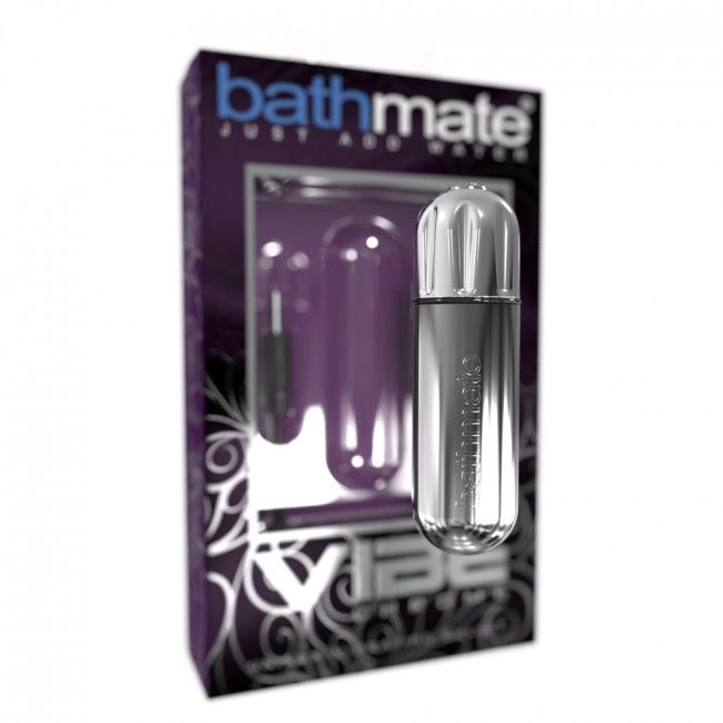 Vibrador Bala Plateado