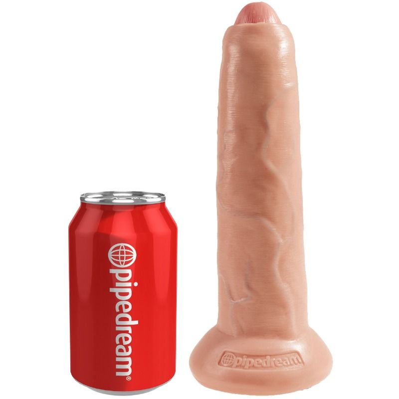 Realistic Uncut Flesh Dildo 23cm