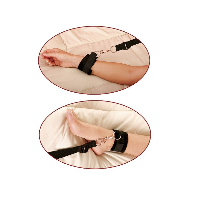 Erotic Bed Restraint Bindings Kit
