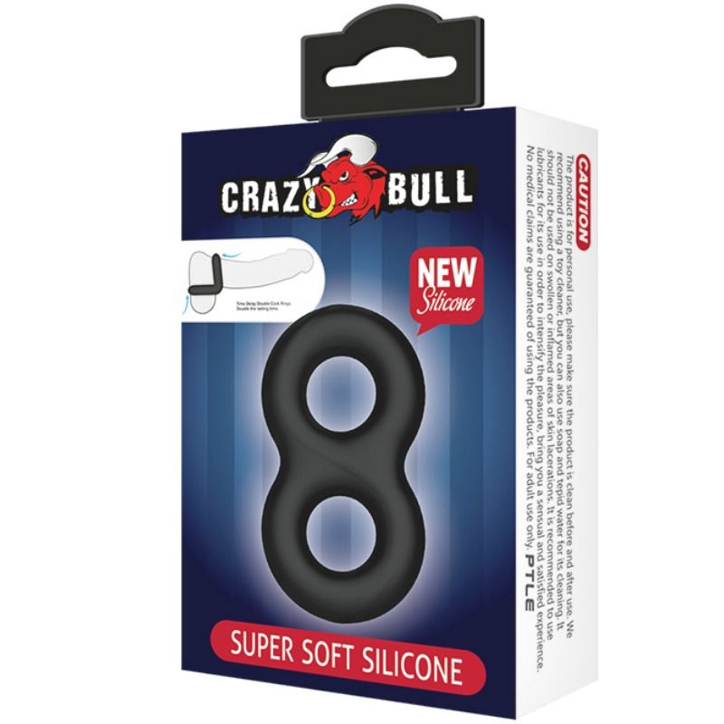 Premium Double Silicone Cock Ring