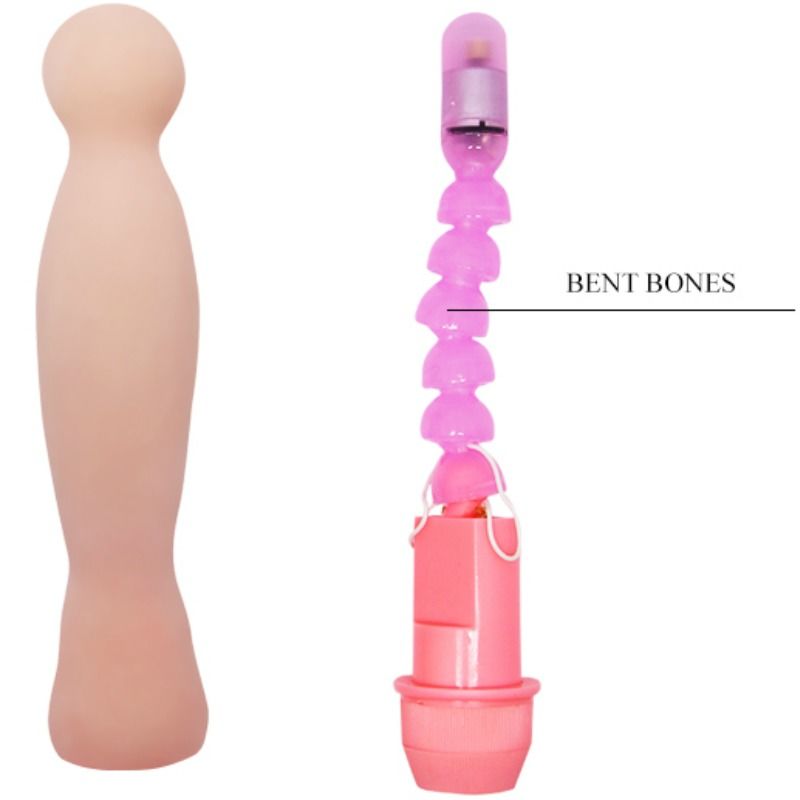 Vibrador Sensual Flexi Vibe com Coluna Flexível