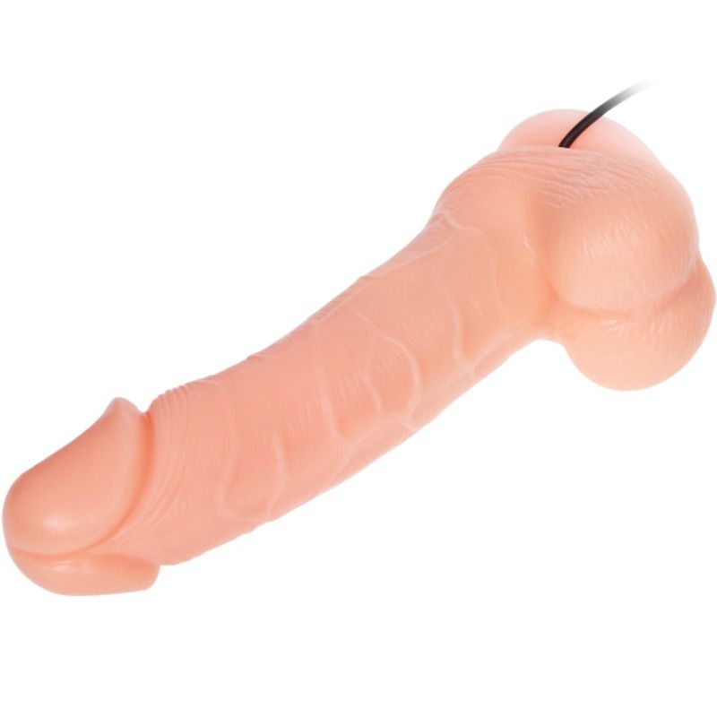Realistic Vibrating & Rotating Dildo 20cm
