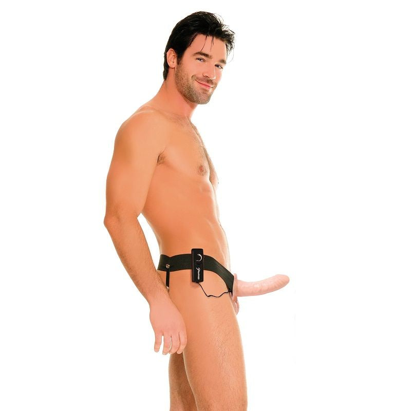 Hollow Vibrating Harness 14Cm