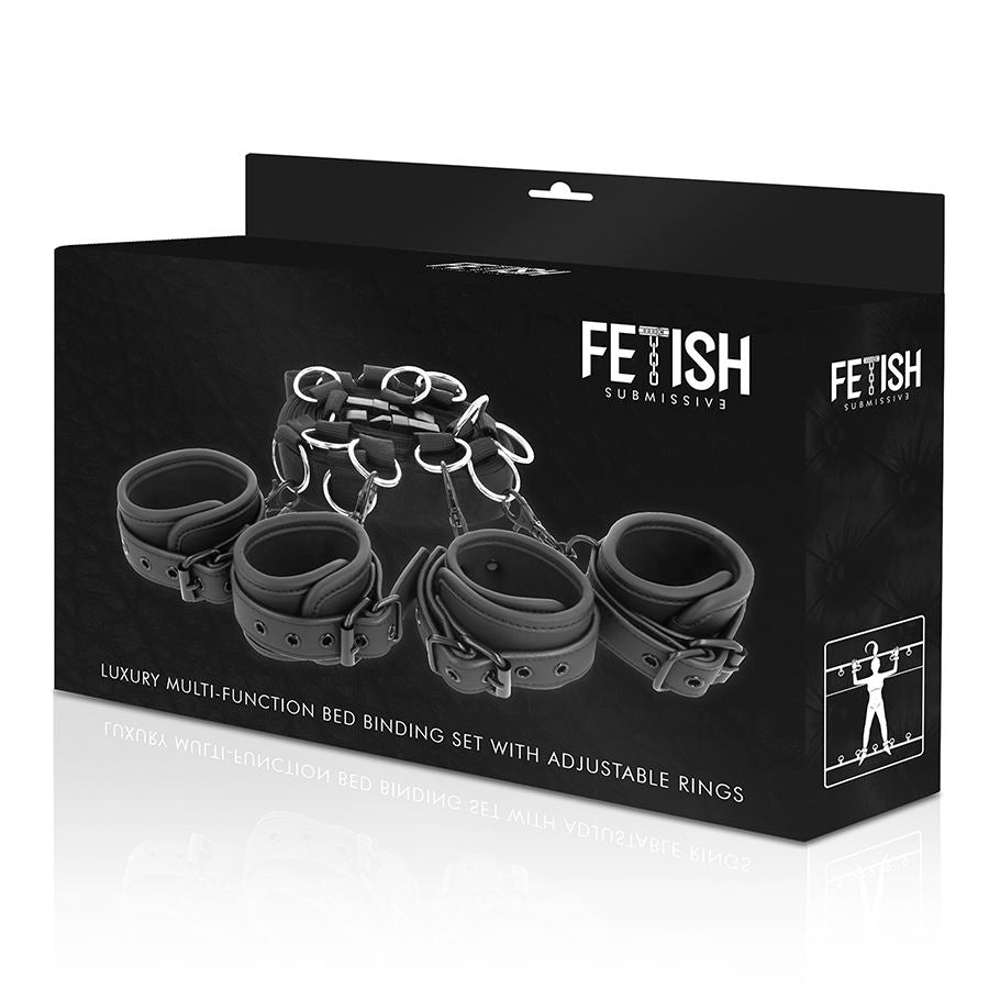 Premium Bed Restraint Kit with Neoprene