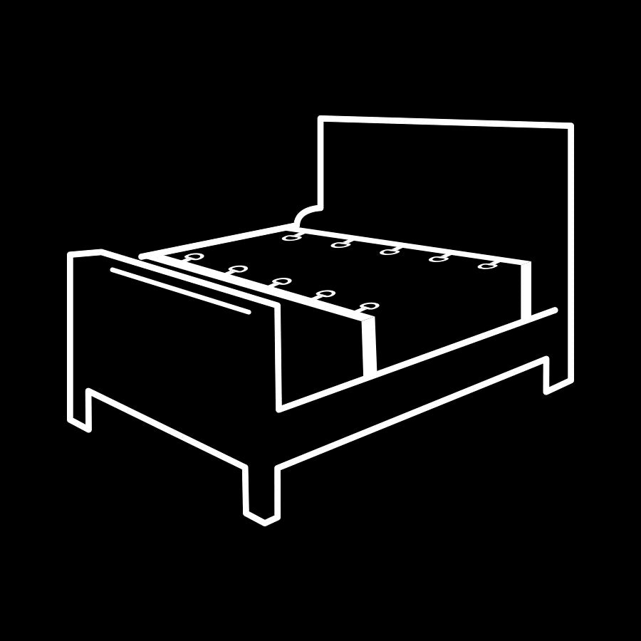 Premium Bed Restraint Kit with Neoprene