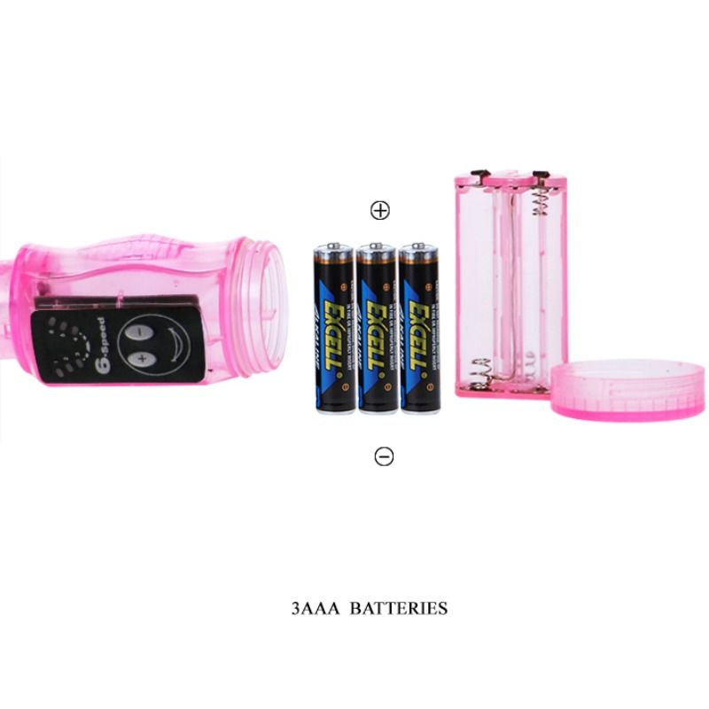 Distortion Triple Pink Pleasure Stimulator