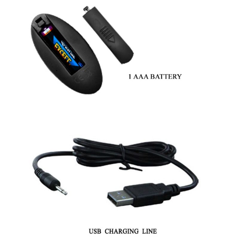 Vibrating & Rotating Pleasure Plug