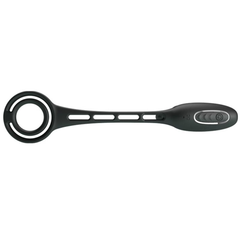 Vibrating Penis Ring with Plug
