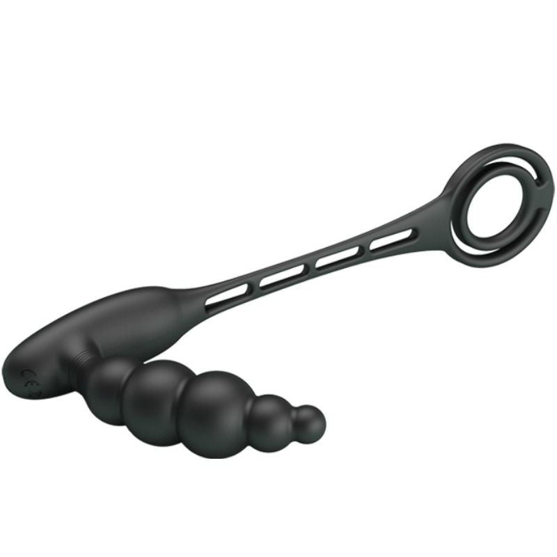 Vibrating Penis Ring with Plug