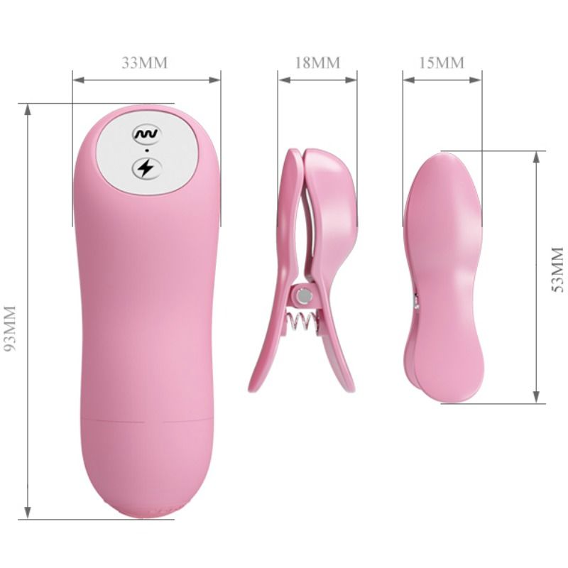 Romantic Wave Vibrating Shock Tweezers