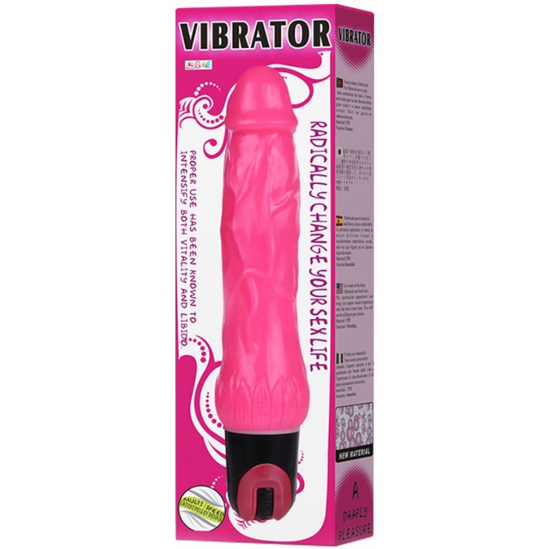 Daaply Pleasure Multispeed Pink Vibrator