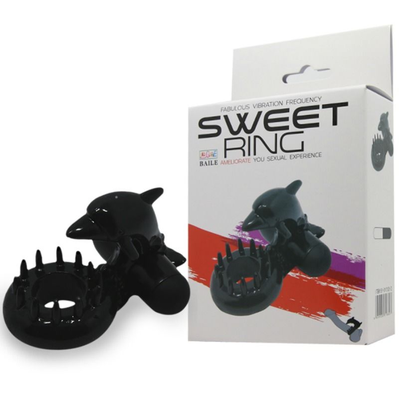 Sweet Ring with Dolphin Clitoris Stimulator